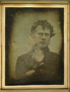 the world's first successful selfie